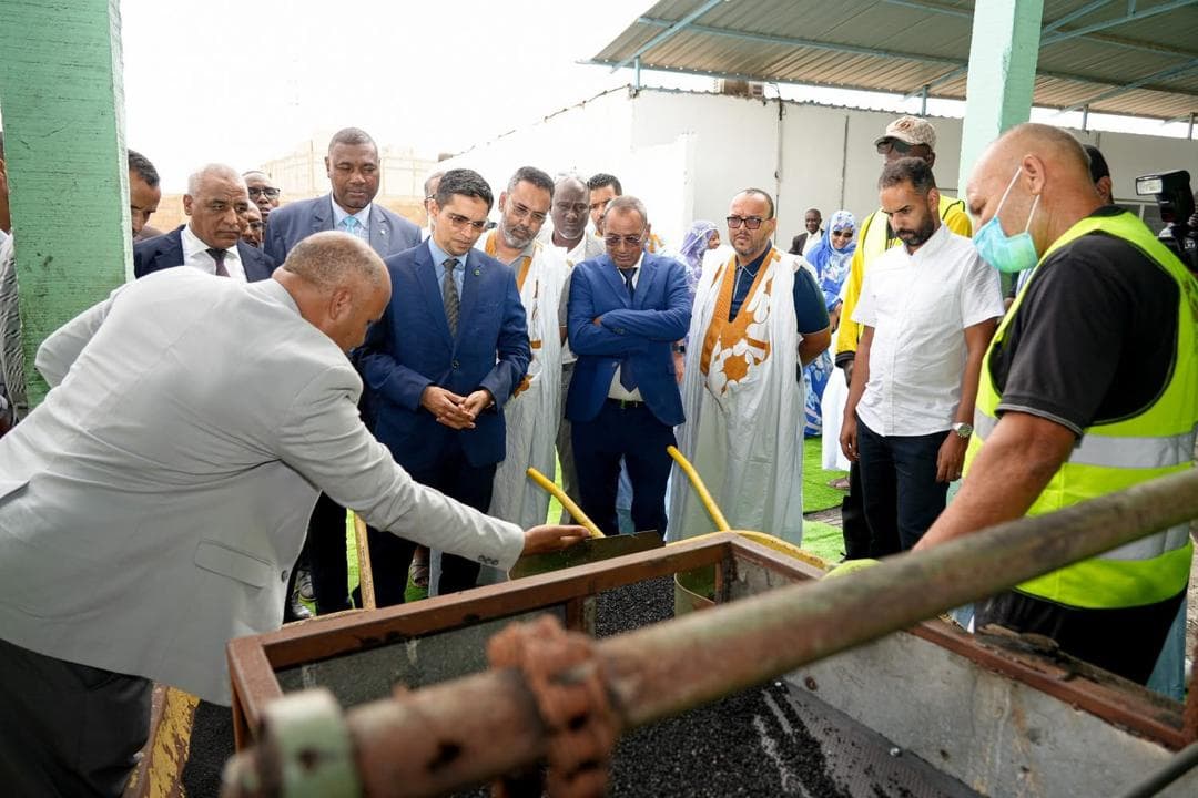 Visite technique d'une installation industrielle